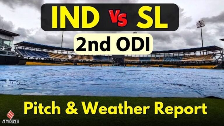 IND-vs-SL-2nd-ODI-Pitch-and-Weather-Report