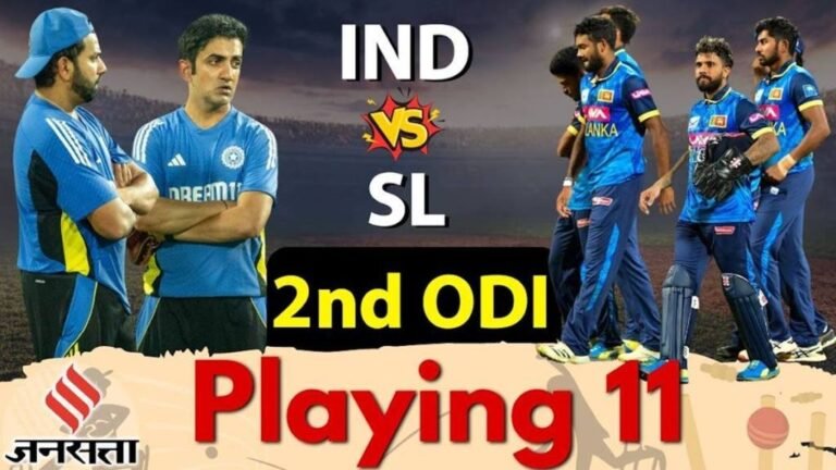 IND-vs-SL-2nd-ODI-Playing-11