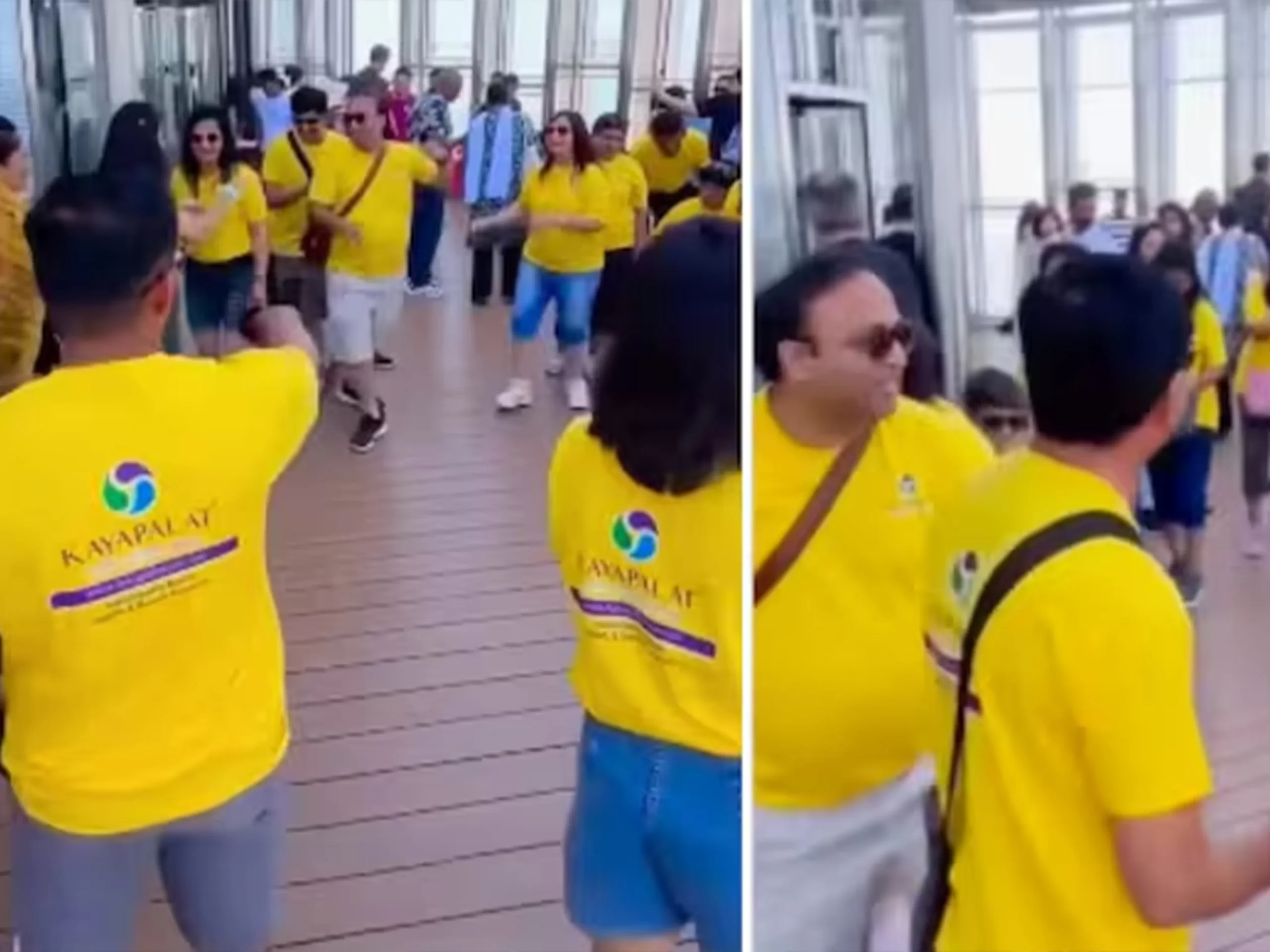 Viral video of Indian tourists performing Garba on Burj Khalifa sparks outrage